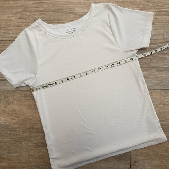 Tahari Modern Essentials Ribbed Tee Shirt - Picture 9 of 12
